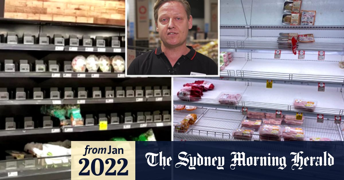 Video Australians warned of food shortages amid Covid chaos